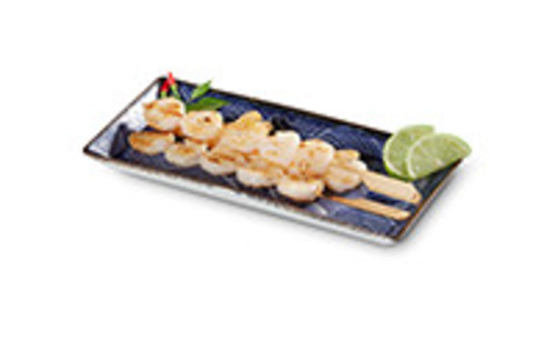 Garnelen-Spiesse Snack 3 gegrillte Gambaspieße Garnelen-Spiesse Snack 3 gegrillte Gambaspieße