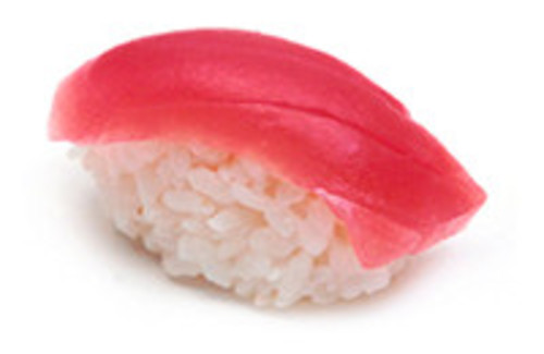 Nigiri mit Thunfisch Nigiri mit Thunfisch