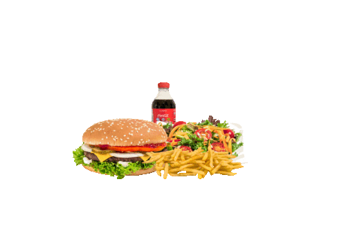 Burger/Pommes/Salat/Getränk Burger/Pommes/Salat/Getränk