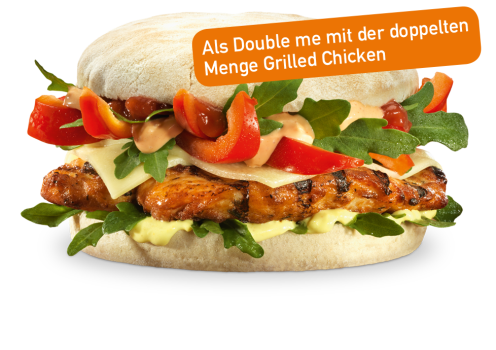Grilled Chicken Deluxe Double me Grilled Chicken Deluxe Double me