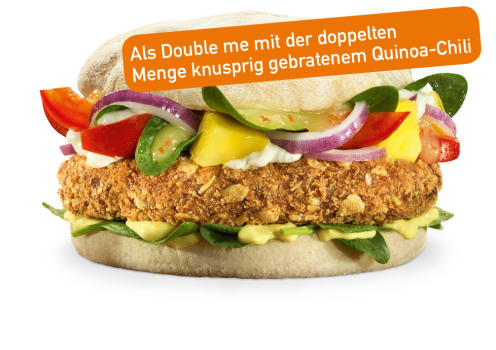 Hot Quinoa Veggie Double me Hot Quinoa Veggie Double me