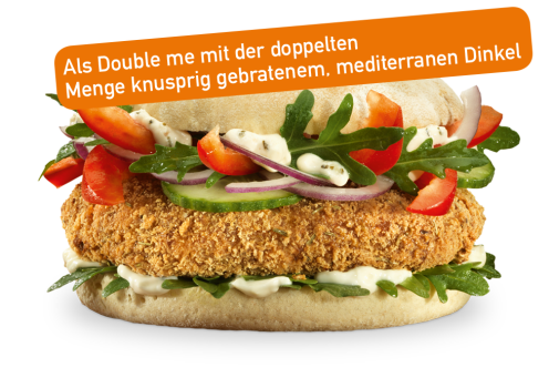 Veggie Mediterran Double me Veggie Mediterran Double me