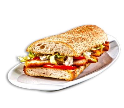 Baguette Chicken Deluxe maxi Baguette Chicken Deluxe maxi