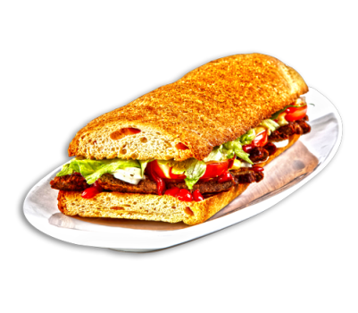 Baguette Hamburger Deluxe groß Baguette Hamburger Deluxe groß