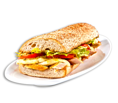 Baguette Mozzarella Chicken groß Baguette Mozzarella Chicken groß