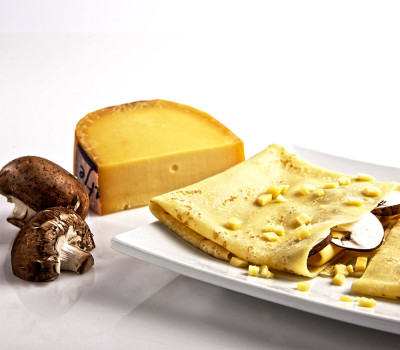Crepes Gouda & Champignons Crepes Gouda & Champignons