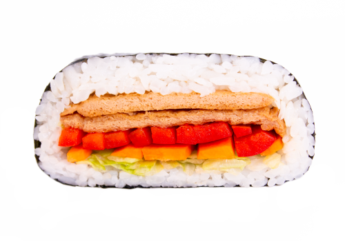 Veggie Onigirazu Veggie Onigirazu