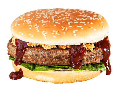 BBQ Burger<sup>SR,K,F,V</sup> BBQ Burger<sup>SR,K,F,V</sup>