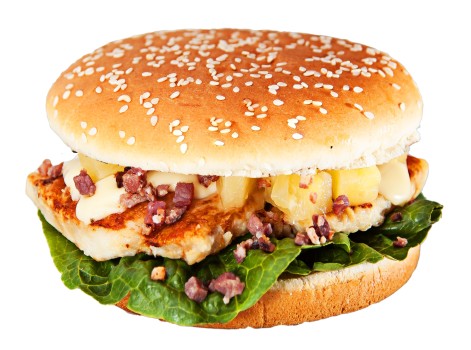 Hawaii Burger<sup>SR,K,A,F</sup> Hawaii Burger<sup>SR,K,A,F</sup>