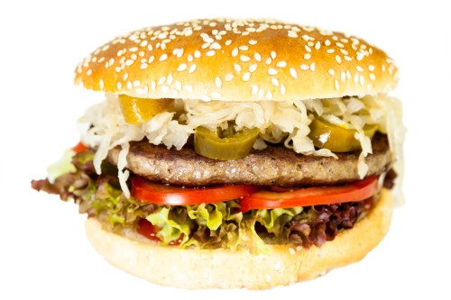 Sauerkraut Burger Sauerkraut Burger
