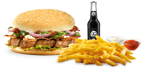 X-treme Burger-Menü X-treme Burger-Menü
