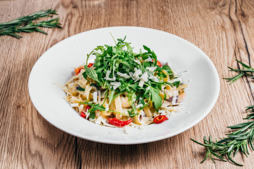Tagliatelle Scampi Tagliatelle Scampi