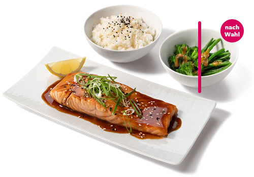 Lachs Teriyaki Bento Lachs Teriyaki Bento