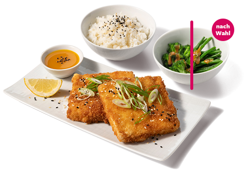 Tofu Tonkatsu Bento Tofu Tonkatsu Bento