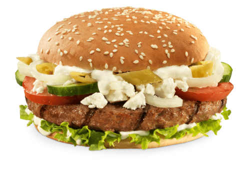Griechischer Burger Griechischer Burger