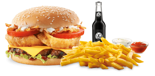 takeme Burger-Menü takeme Burger-Menü