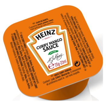 Curry Mango Sauce Dip Einzelportionen 25g Curry Mango Sauce Dip Einzelportionen 25g