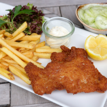 Schnitzel Pommes Schnitzel Pommes