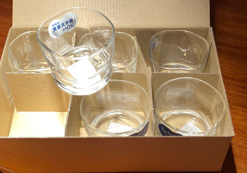 6er Set Tebineri Sake Glas Fluid 6er Set Tebineri Sake Glas Fluid