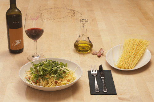 Spaghetti Ruccola Spaghetti Ruccola