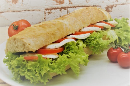 Tomate Mozzarella Baguette Tomate Mozzarella Baguette