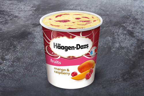Häagen-Dazs Mango and Raspberry Häagen-Dazs Mango and Raspberry