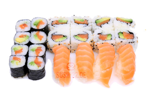 Salmon Lovers SushiBox – 20 Stk Salmon Lovers SushiBox – 20 Stk