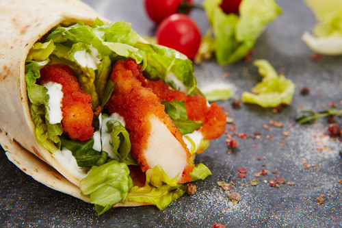 Hot Chicken Wrap (halal) Hot Chicken Wrap (halal)