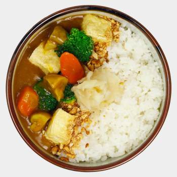 Tofu Curry Don Tofu Curry Don