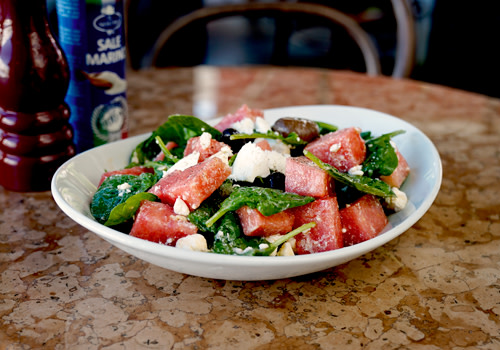 Insalata anguria e formaggio Insalata anguria e formaggio