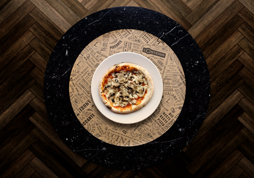Pizza Maria aux champignons frais Pizza Maria aux champignons frais