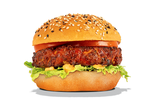 Cajun Veggie Burger Cajun Veggie Burger