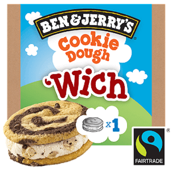Ben & Jerry's Cookie Dough 'Wich 80ml Ben & Jerry's Cookie Dough 'Wich 80ml