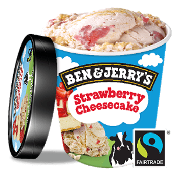 Ben & Jerry's Strawberry Cheesecake 465ml Ben & Jerry's Strawberry Cheesecake 465ml