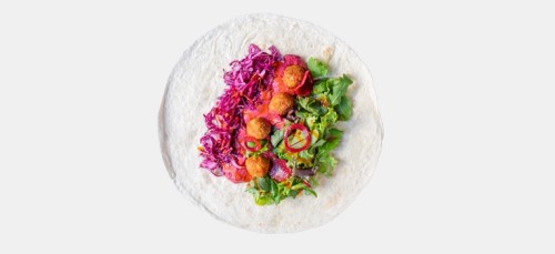 Spicy Falafel Wrap Spicy Falafel Wrap