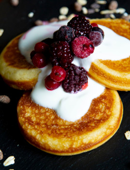 Pancake Joghurt-Beere Pancake Joghurt-Beere