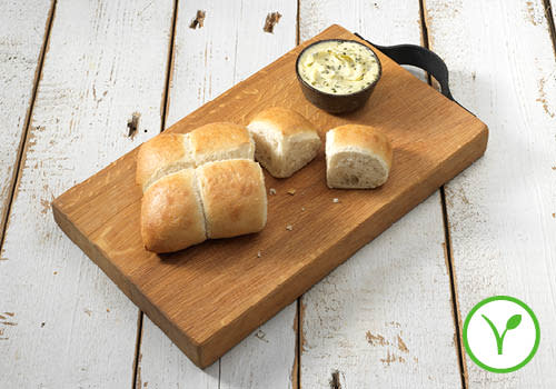 Breekbrood met kruidenboter Breekbrood met kruidenboter
