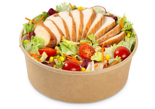 Salat mit Pouletbrust Salat mit Pouletbrust