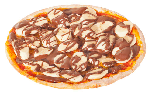 Pizza Nutella-Banane Solo 25cm <sup>F,K</sup>