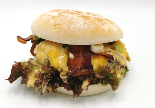 Flamecake Burger Flamecake Burger