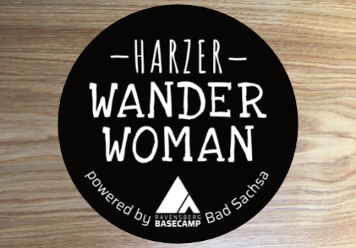 Motivaufkleber Wanderwoman Motivaufkleber Wanderwoman