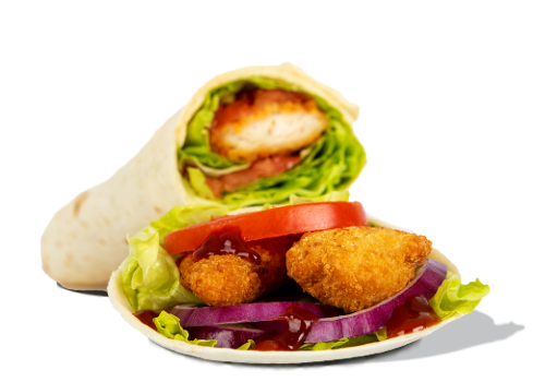 Wrap BBQ Crispy Chicken Wrap BBQ Crispy Chicken