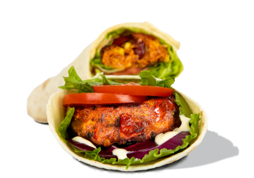 Wrap Cajun Veggie Wrap Cajun Veggie