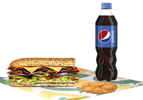 Subway Deventer Centrum - Menu Spicy Steak & Bacon 15 cm Subway Deventer Centrum - Menu Spicy Steak & Bacon 15 cm