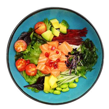 Poke Bowl Lachs Poke Bowl Lachs