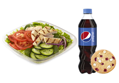 Subway Deventer Centrum - Menu Chicken Filet salade Subway Deventer Centrum - Menu Chicken Filet salade