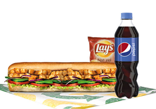 Subway Deventer Centrum - Menu Chicken Fajita 30 cm Subway Deventer Centrum - Menu Chicken Fajita 30 cm