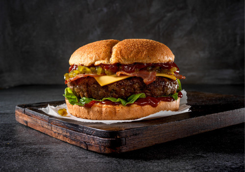American bbq burger American bbq burger