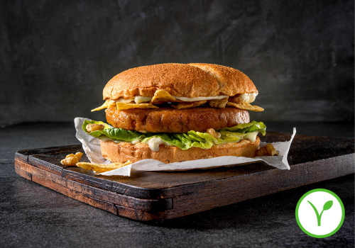 Veggie burger 100% Vegan! Veggie burger 100% Vegan!