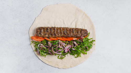 Schisch Kabab - Wrap vom Lamm Schisch Kabab - Wrap vom Lamm